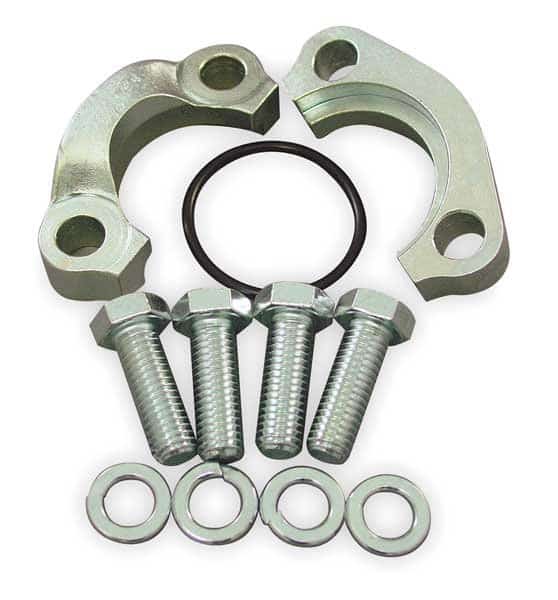 Flange Mounting Kit, 1 1/2", Steel, SAE62