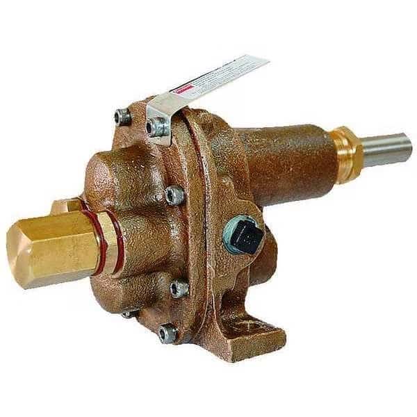 Rotary Gear Pump Head, 1 In., 1 HP, Dayton, Mfr#: 4KHJ3