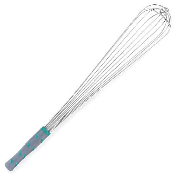 French Whip, L 22 In, Aqua, Vollrath, Mfr#: 47096