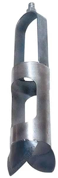 Auger, Mud, Dia 2 3/4 In, Quick Connect, SS, Ams, Mfr#: 318.05