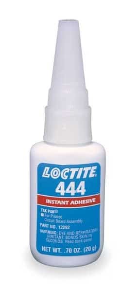 Instant Adhesive, 444 Series, Clear, 0.7 oz, Bottle