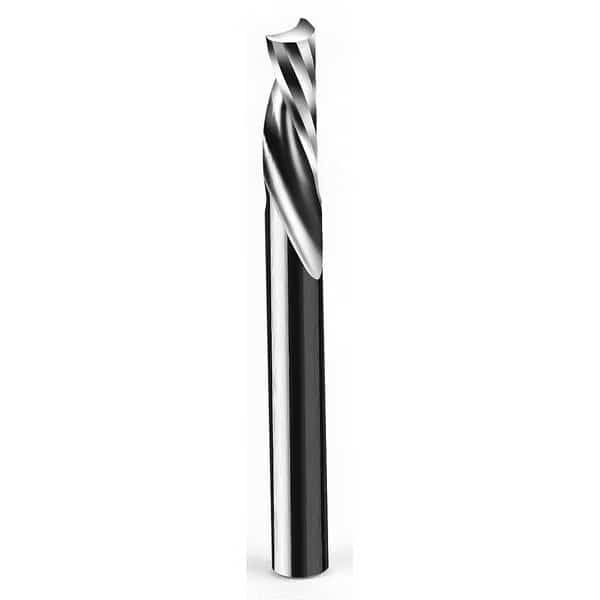 Routing End Mill, Down O-Flute, 1/4, 1 1/4