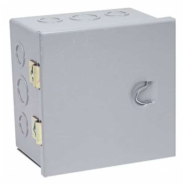 Clamps Electrical Enclosures, 12 in H, 6 in D, 12 in W, 1, Steel