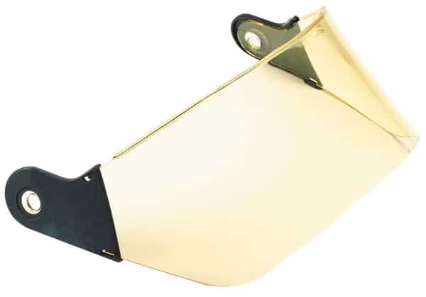 Fire and Rescue Visor, Clear Visor, 4 in Height, Anti-Fog, Anti-Scratch Lens, clear