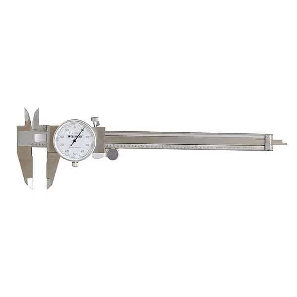 Dial Caliper, 0-6 In, 1 5/8 In Jaw, WESTWARD, Mfr# 4KU74