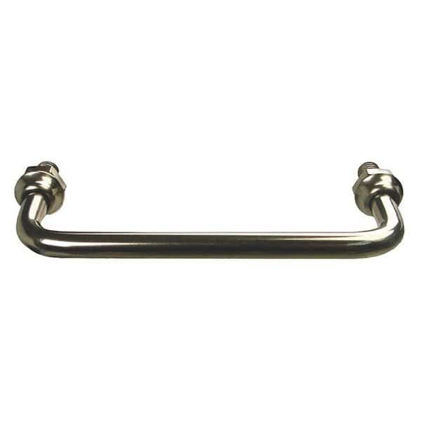 Pull Handle, Natural, 6 In. H, Natural, Threaded Studs