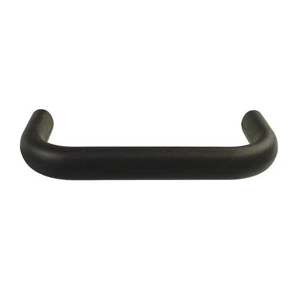Pull Handle, 5-1/32 In. H, Natural, Threaded Holes