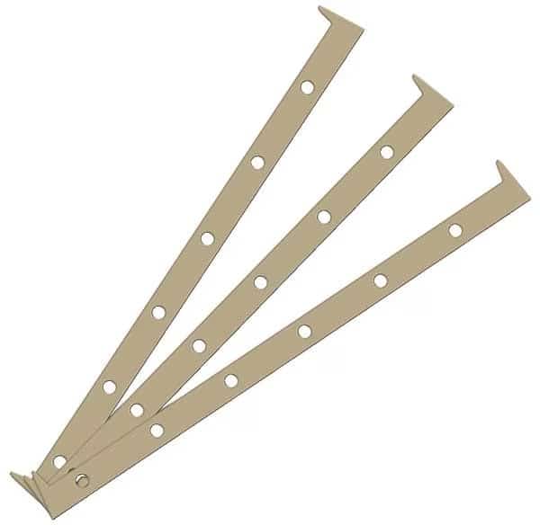 Shim Set, Stainless Steel, For 4LCE7, PK3