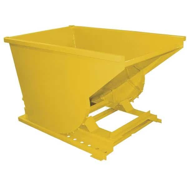 Self Dumping Hopper, Medium Duty, Yellow