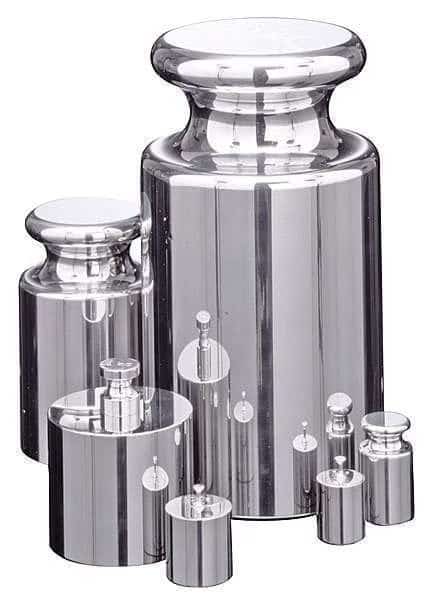 Calibration Weight Kit, SS, 500g, ScrewKnob