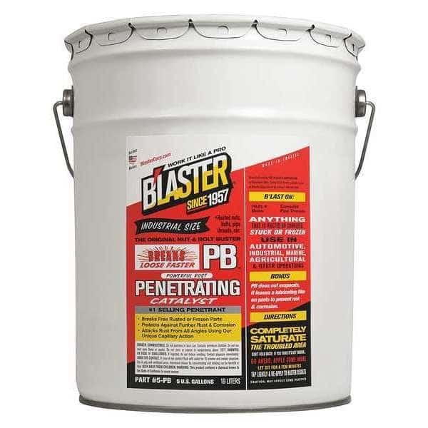 5 gal Penetrating Lubricant Pail Amber