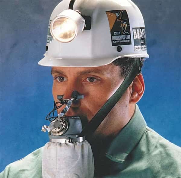W65 Self Rescuer Respirator, PAPR System, Carbon Monoxide, 60 min Escape Duration