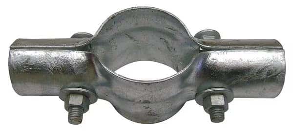 Line Rail Clamp, Steel, 1-5/8 In H