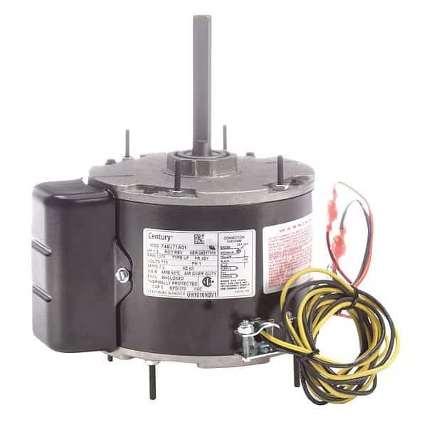 Unit Heater Motor, 1/6 HP, 1075,115 V, 48Y