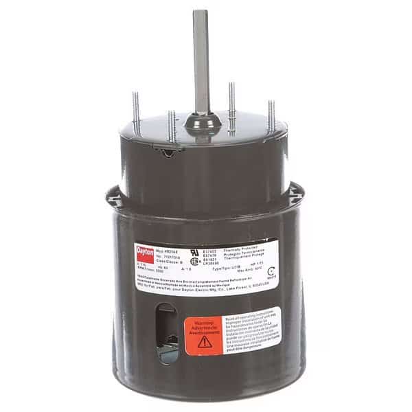HVAC Motor, 1/15 HP, 3000 rpm, 115V, 3.3, DAYTON, Mfr# 71217019M
