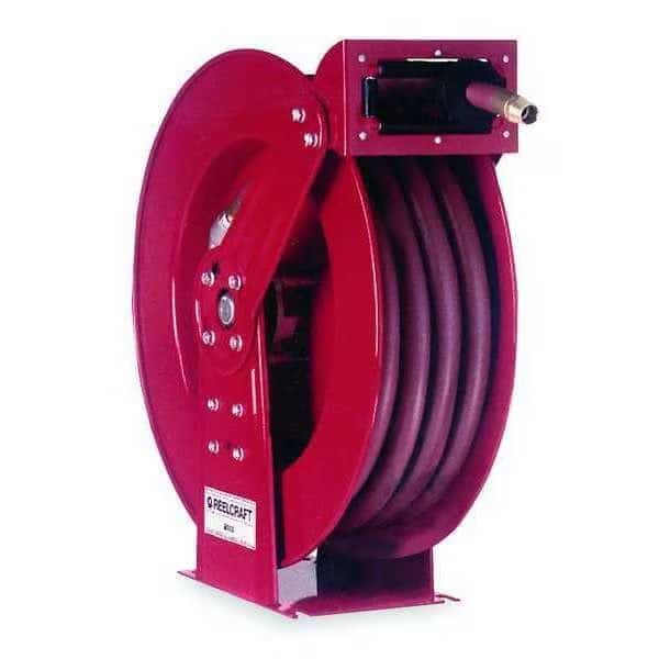 Spring Return Hose Reel,1/2" MNPT,75 ft, Mfr#: 82075 OLP, REELCRAFT