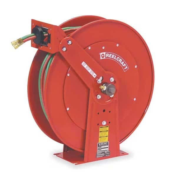 Hose Reel, Welding Gas, 75 Ft
