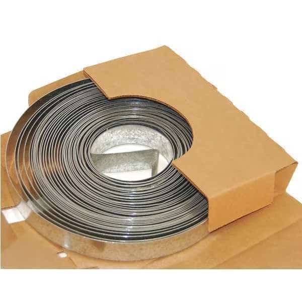 Duct Strapping, Galvanized Steel, 20 GA, 1 in W x, EnjoyTool Select, Mfr#: DSS-201