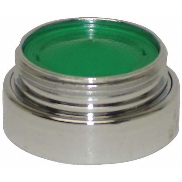 1.5 gpm Outlet, 15/16"-27 Thread Size, Chrome, Brass