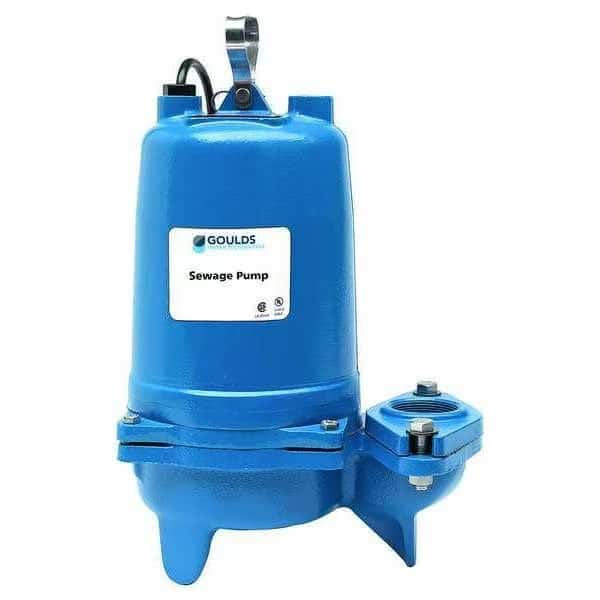 1/2 HP,Sewage Ejector Pump,115VAC, Mfr#: WS0511BF, GOULDS WATER TECHNOLOGY