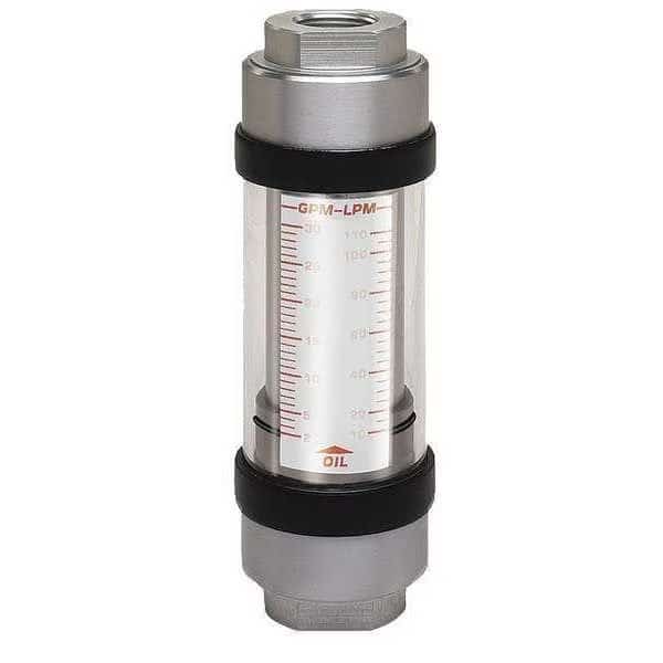 Flowmeter, GPM/LPM 1.0 - 10 / 5-38, HEDLAND, Mfr# H701A-010-HT