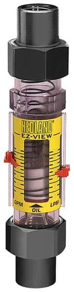 Flowmeter, 1 SOC, 3-18 GPM, HEDLAND, Mfr# H628-018-R