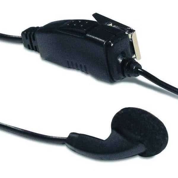 Headset, Earbud with In-Line PTT Mic