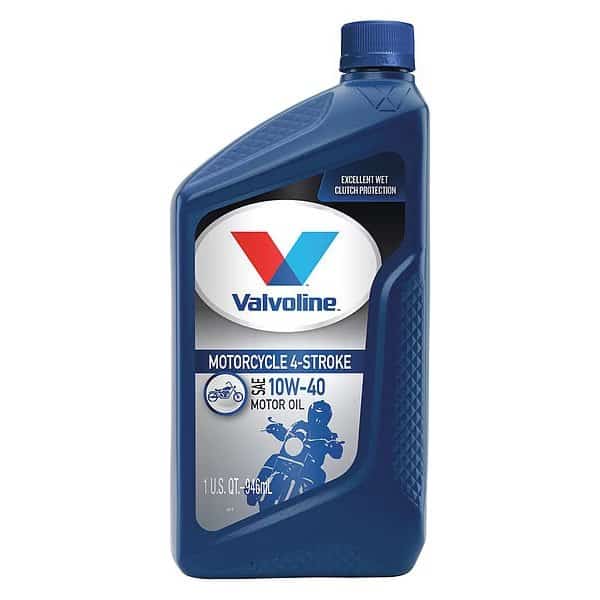 4-Stroke Motorcycl Motor Oil, 32 Oz, 10W-40, Valvoline, Mfr#: 798151