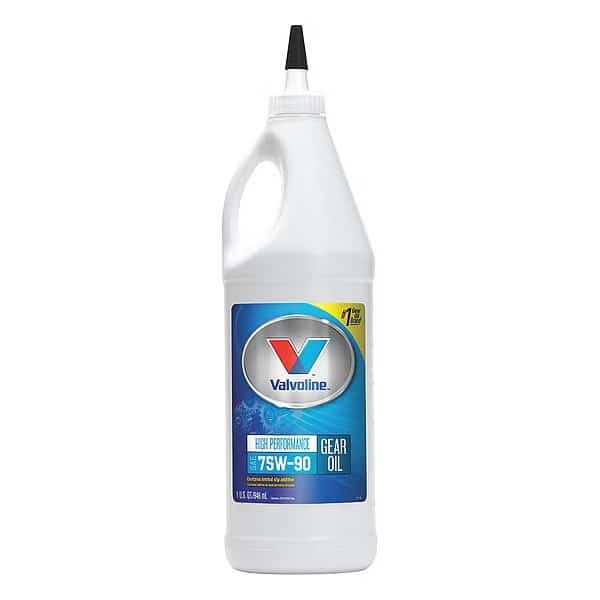 1 qt Gear Oil Bottle Dark Amber