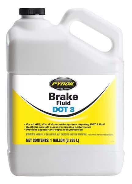 1 gal. Brake Fluid - Plastic Bottle