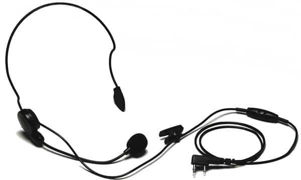 Headset, Over the Head, On Ear, Black