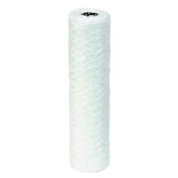 String Wound Filter Cartridge, 10 gpm, 20 Micron, 2-7/16" O.D., 20 in H, 6 PK