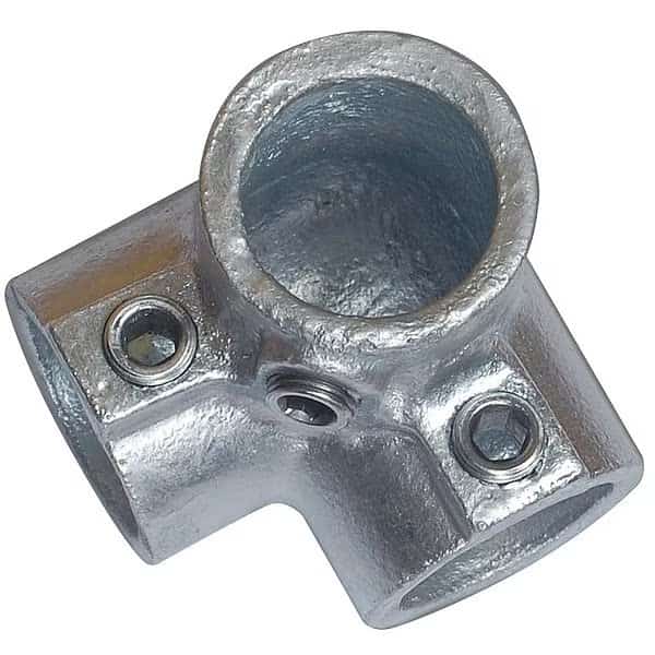 Structural Pipe Fitting, Side Outlet Elbow, Cast Iron, 1.25 in Pipe Size, 50000 lb Tensile Strength