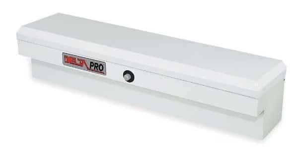 JOBOX 58 1/2" White Steel Innerside Truck Box, CRESCENT JOBOX, Mfr# PSN1452000