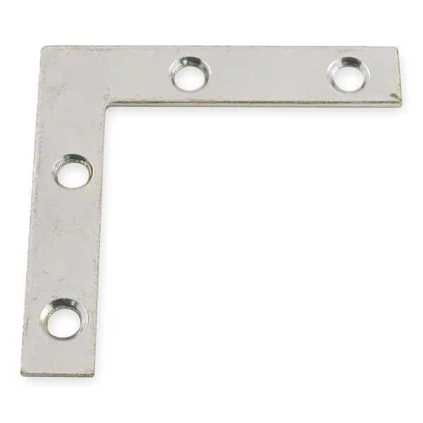 Brace, Corner, 2 In, Holes: 4