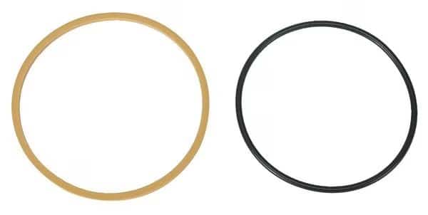 PTFE Square Piston Ring Set,Dia. 2-1/2", Mfr#: 4PKK2, EnjoyTool select