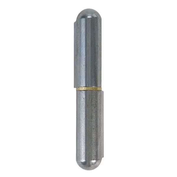Lift-Off Hinge, Aluminum, Weld-On Mounting, 1 in Leaf W x 5 29/32 in Leaf H, Mill Stainless Steel