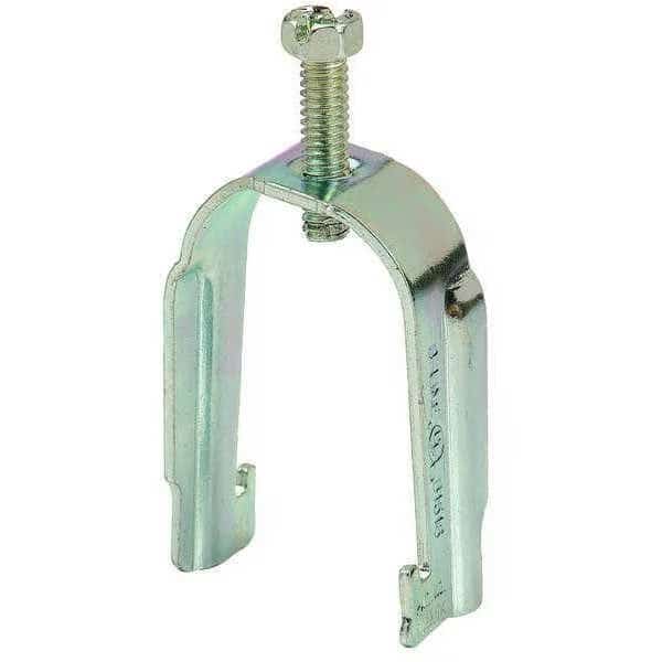 Clamp, Conduit; EMT; Strut Use, 1-1/4 in, Steel, Galvanized