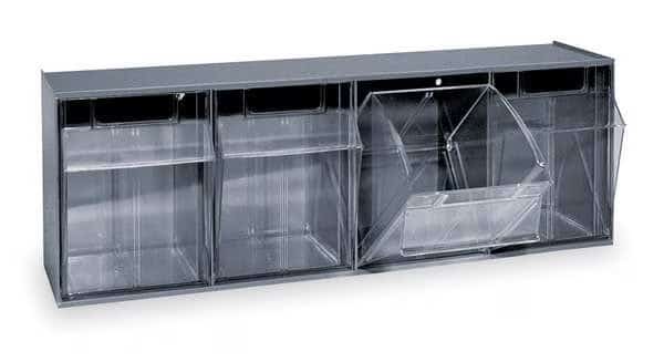 Tip Out Bin Unit, 4 Tip Bins