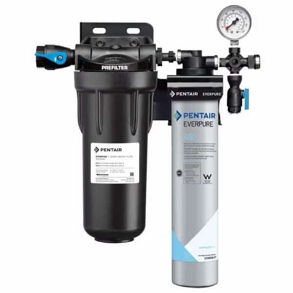 Water Filtration System, 0.5 micron, 18" H, Everpure, Mfr#: EV932461
