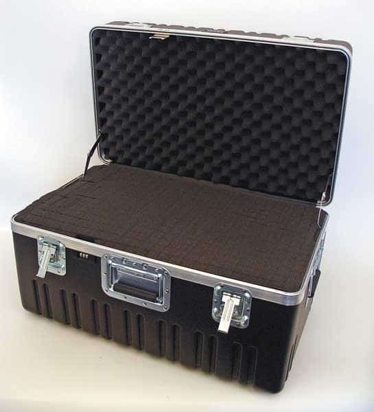 Black Protective Case, 27-1/2"L x 16-1/4"W x 15-1/4"D