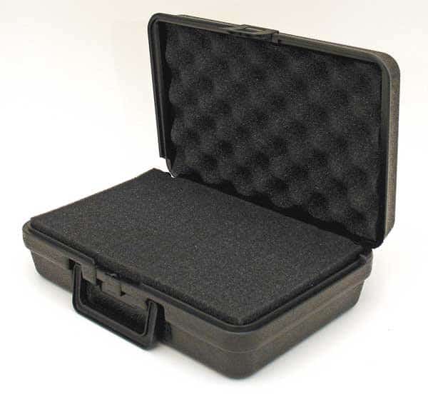 Black Protective Case, 12"L x 8"W x 3-3/4"D