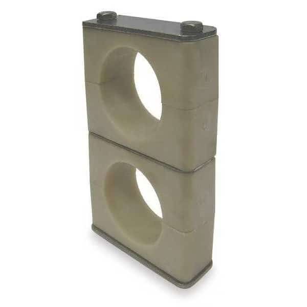 Tube Clamp Kit, Stacking, Pipe 1/2In, 316SS