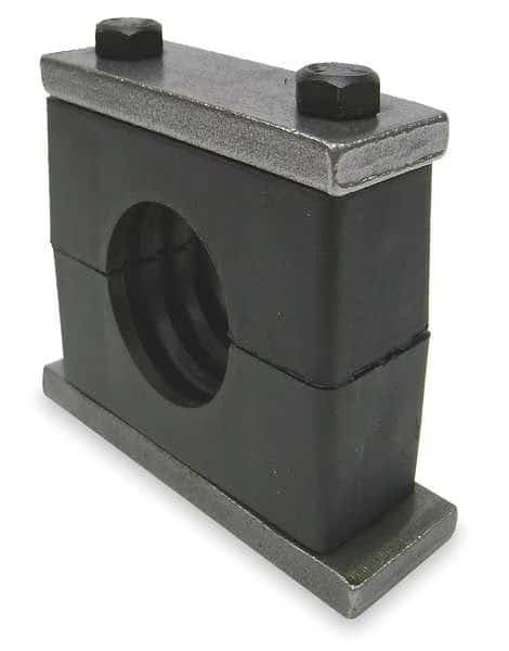 Tube Clamp Kit, Tube 1/2 In, Carbon Steel