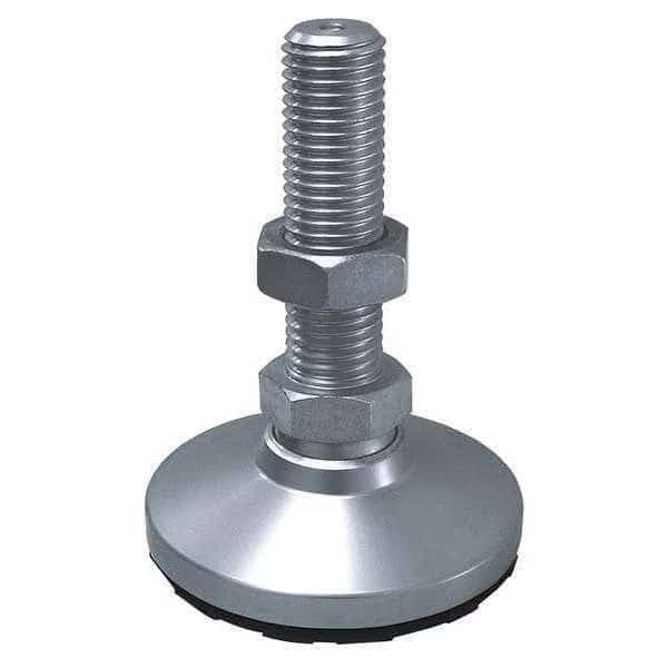 Level Mount, Swivel Stud, M12, 1-7/8in Base