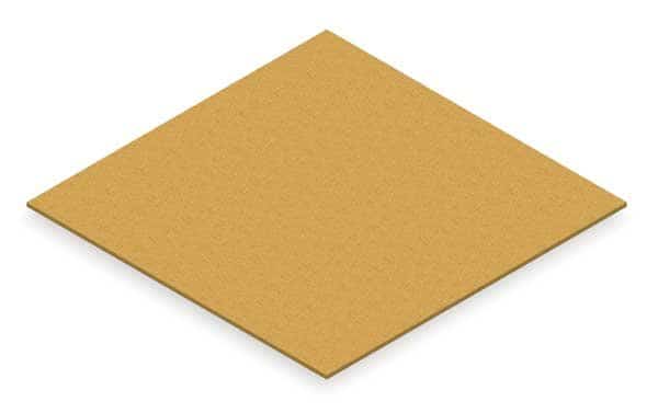 Decking, Particleboard, 48 in W, 48 in D, Natural, Unfinished Finish