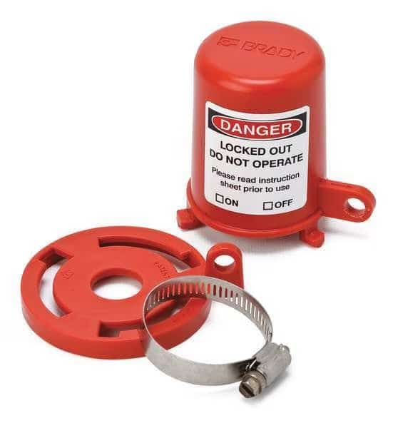 Plug Valve Lockout, Fits 29/32 to 1-3/8In