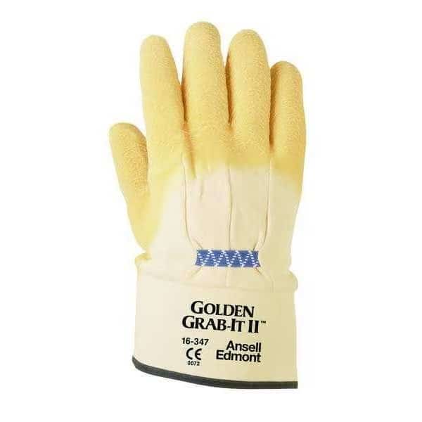 Cut Resistant Coated Gloves, A2 Cut Level, Natural Rubber Latex, XL, 1 PR, EDGE, Mfr# 16-347