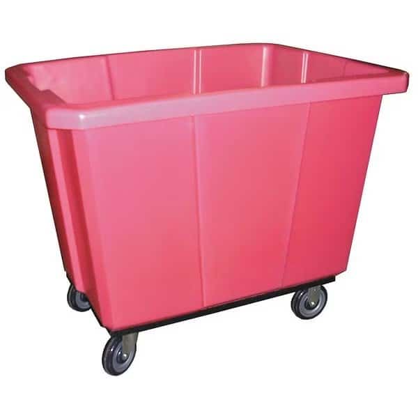 Cube Truck, 7/16 cu. yd., 600 lb. Cap, Red, Overall Height: 31"