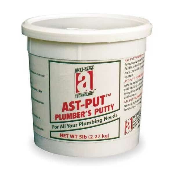 AST-PUT[TM] Plumbers Putty,14 oz.,Tan, Mfr#: 25201, ANTI-SEIZE TECHNOLOGY